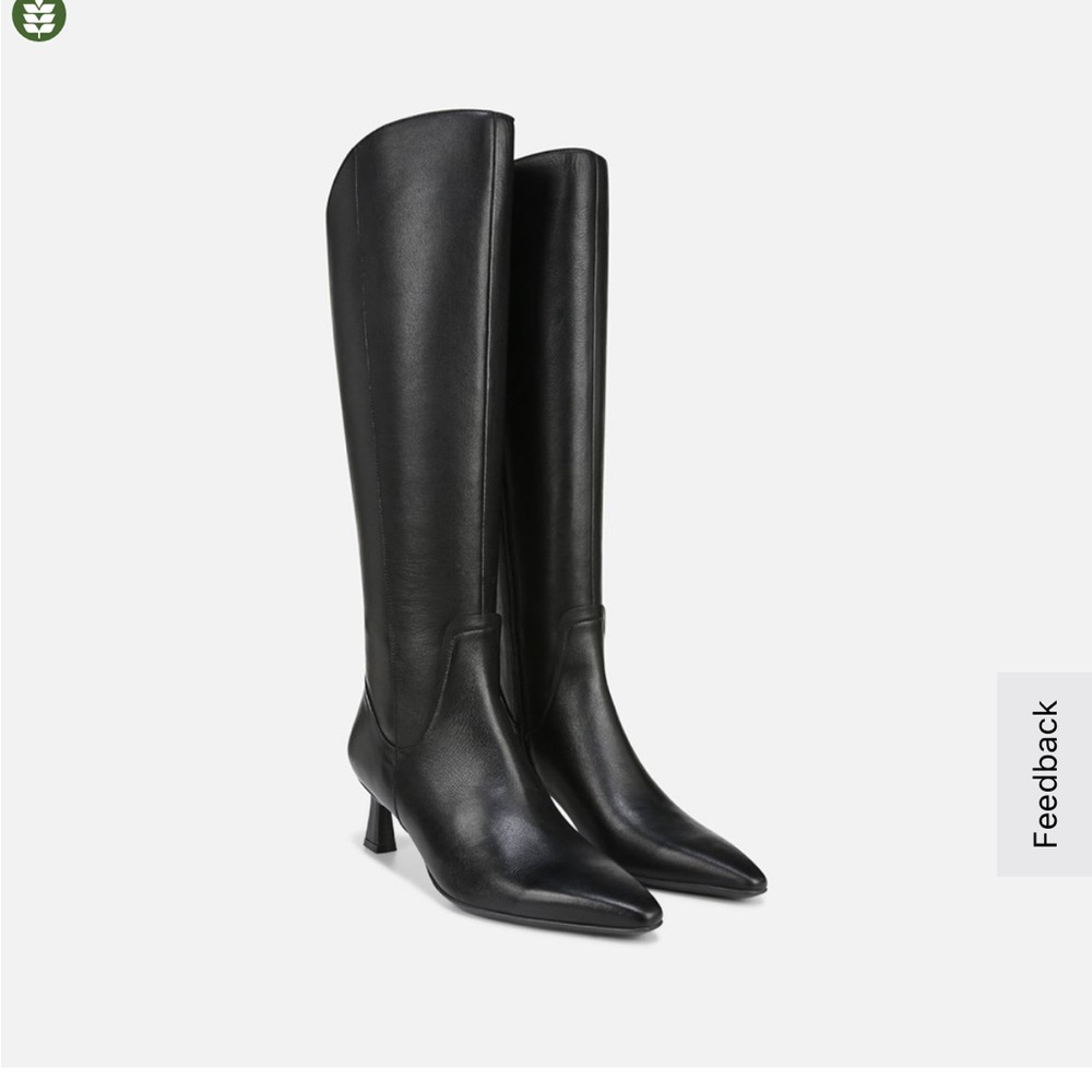 Naturalizer Deesha Black Knee High Boots NARROW CALF 7.5 NEW NO BOX